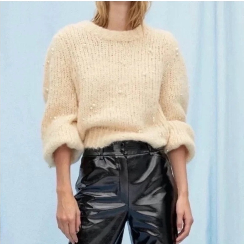 NWT Aritzia Le Fou Wilfred Shimmy Sweater in Giselle Sz XXS